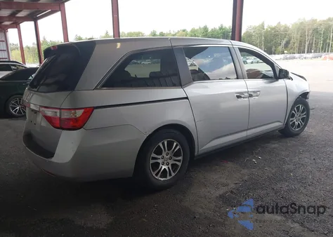 2013 Honda Odyssey Ex-L from USA, damaged, VIN 5FNRL5H6XDB030151